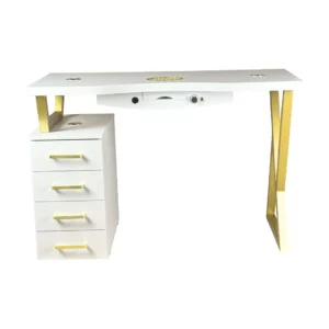 biurko do manicure z pochłaniaczem pyłu