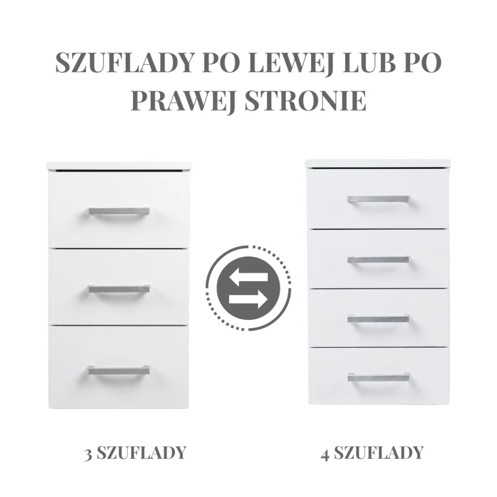 szuflady do biurka manicure