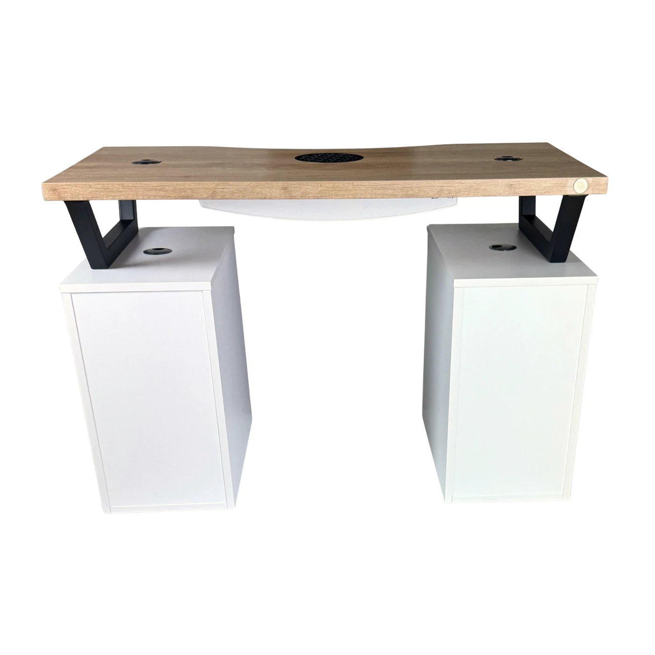 biurko kosmetyczne czarne nogi