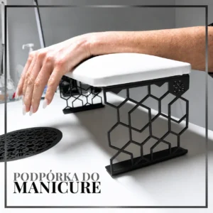 Podpórka do manicure czarna