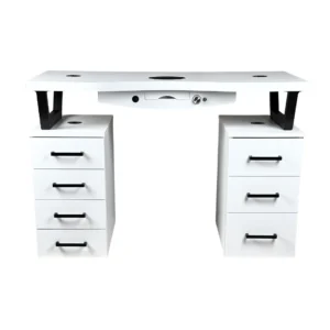 biurko kosmetyczne z pochłaniaczem pyłu colors beauty