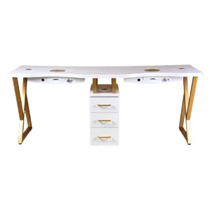 biurko kosmetyczne podwójne