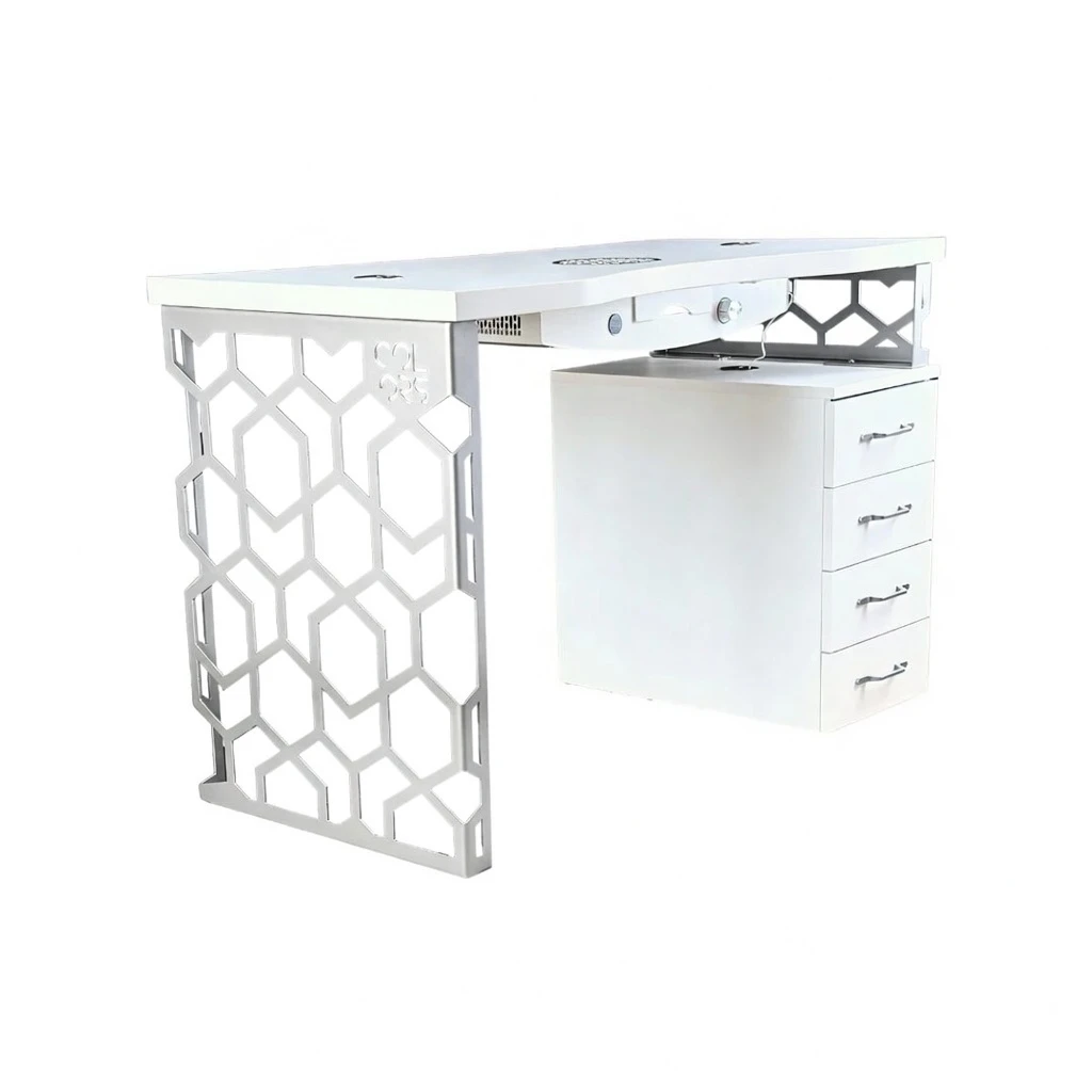 biurko kosmetyczne z pochłaniaczem